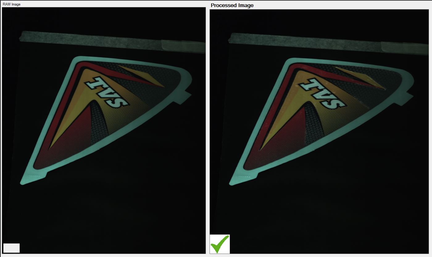 Sticker classification using AI, vision system, manufacturing industries, automated print inspection