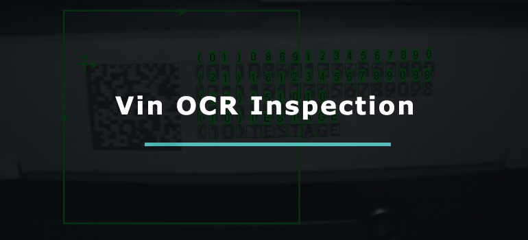VIN OCR Inspection- Use Case
