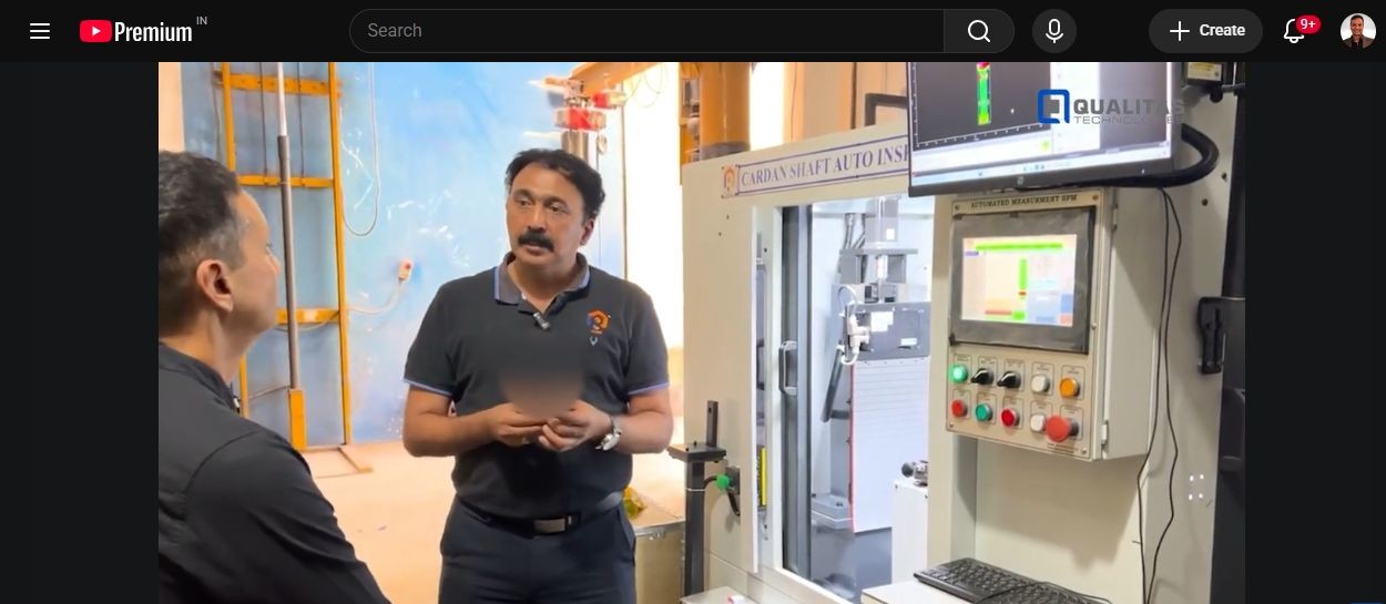 Machine and part presentation for measurement from multiple orientations